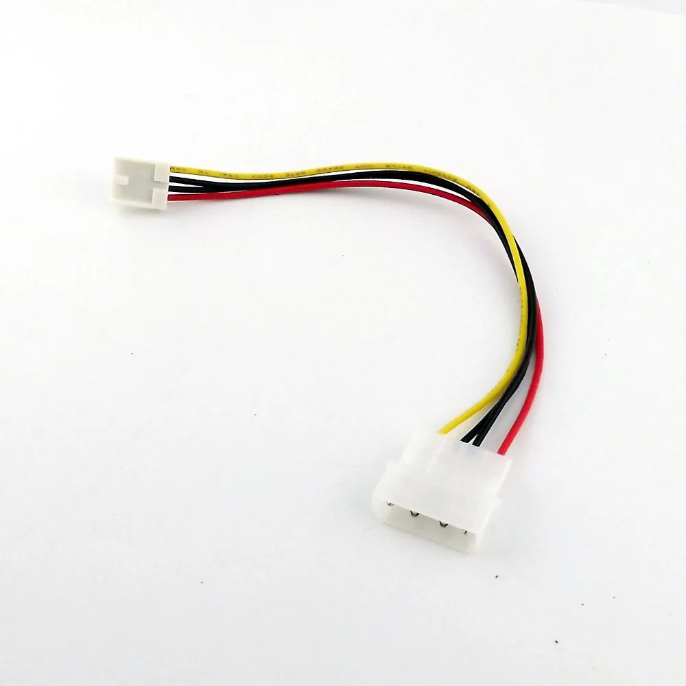 10 шт. IDE 4 контактный штекер Molex на флоппи привод адаптер питания Соединительный