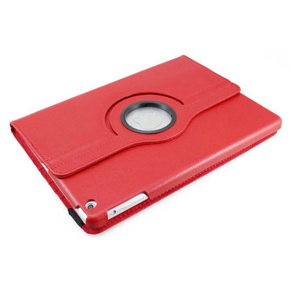 360 Degree Rotating Stand Smart Wake and Sleep Lichi Grain PU Leather Folding folio Cover Case for Apple iPad Pro 9.7 | Компьютеры и