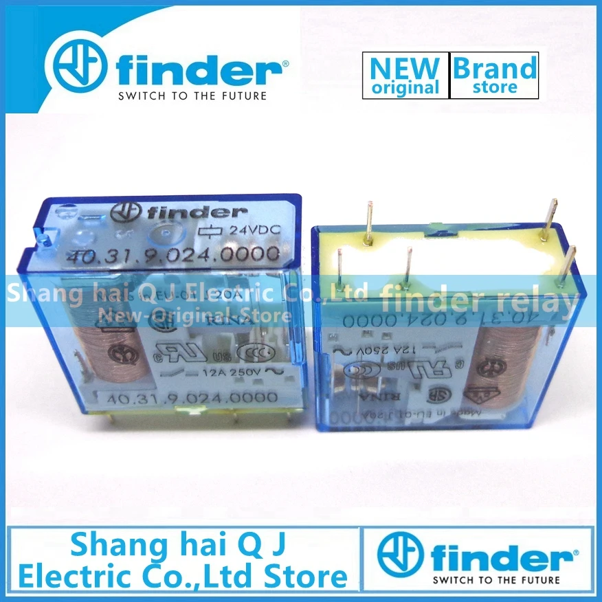 

Brand new and original finder 40.31.9.024.0000 type 40.31 24VDC 12A relay