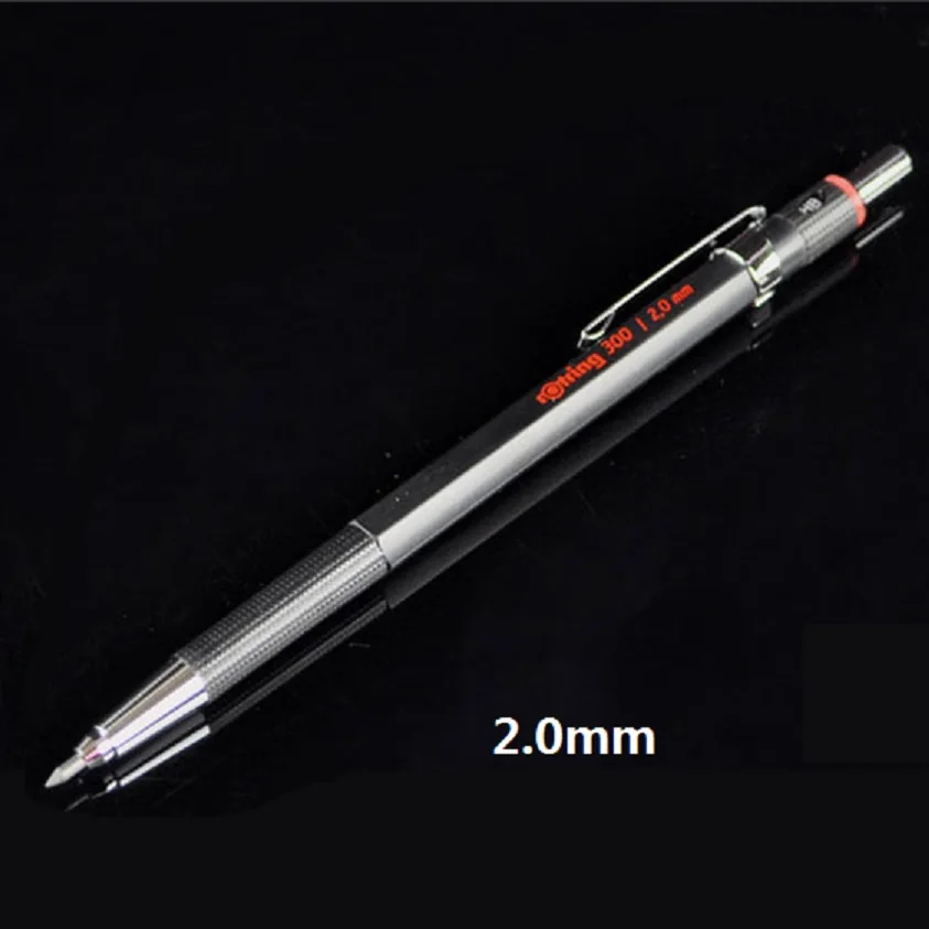 Rotring 300 0,5 мм/0,7 мм/2,0 мм автоматический механический карандаш пластиковая ручка держатель студенческие канцелярские принадлежности для письма