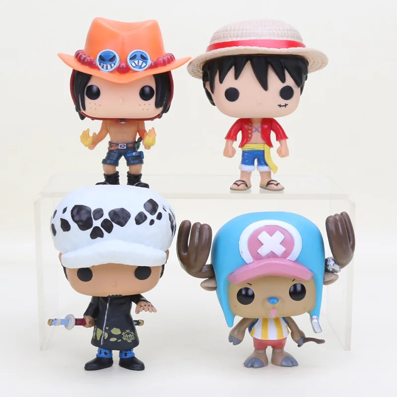 10 см Q Vision цельная фигурка игрушка Луффи Ace Law Chopper Nami Boa Zoro Franky игрушки