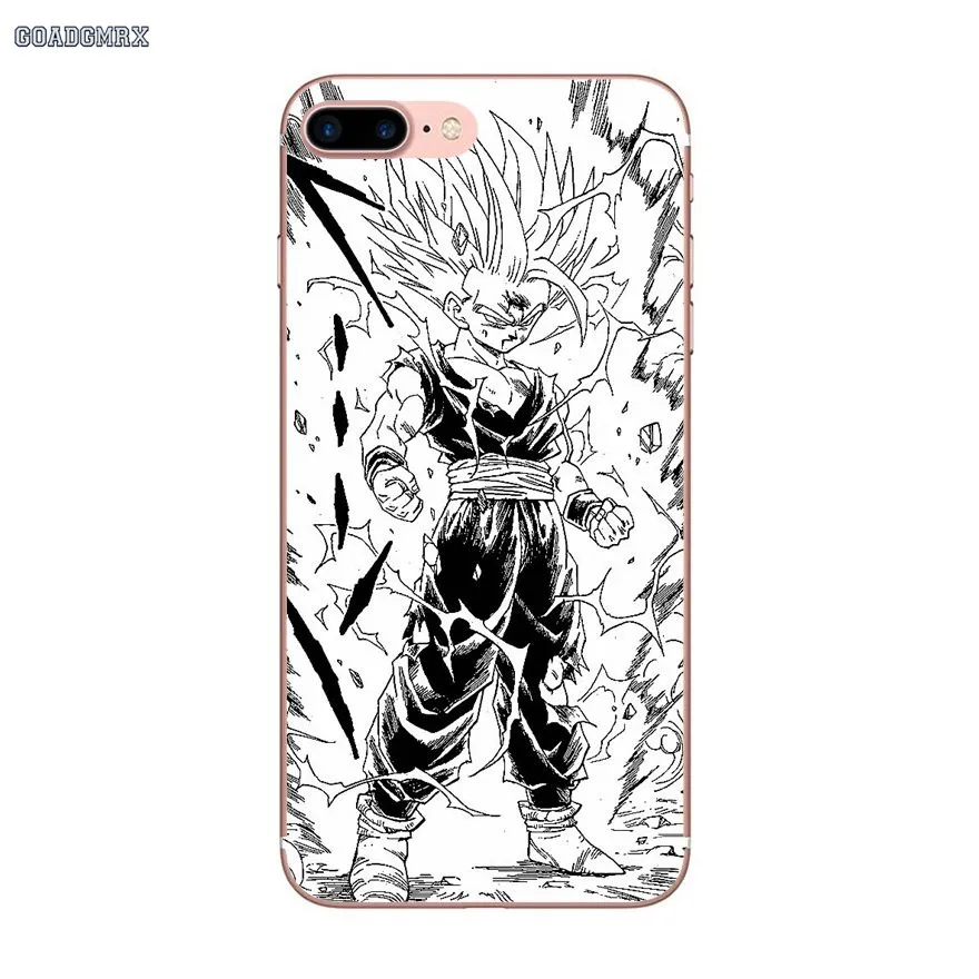 Dragon Ball Z Сон Гоку Мода для huawei P Smart G7 G8 P7 Коврики 10 P20 Pro P8 P9 P10 Lite Mini GR5 2017 прозрачный