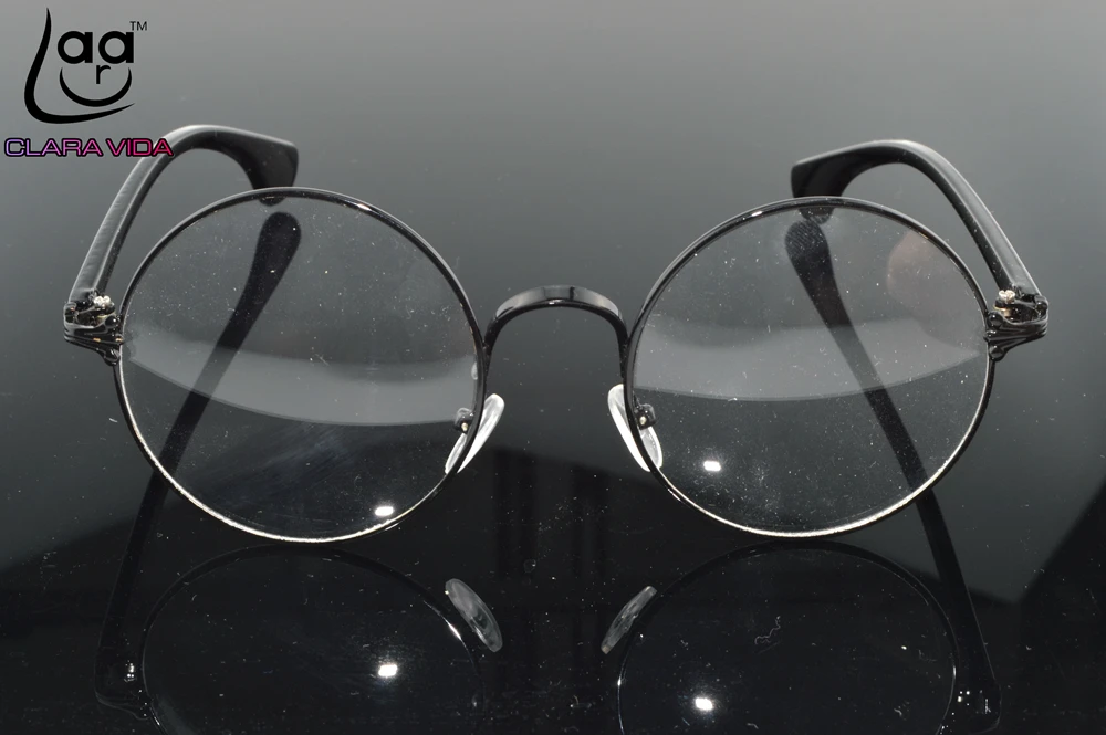 Новинка 2019 винтажные большие круглые оправы для очков Gafas в стиле ретро из сплава