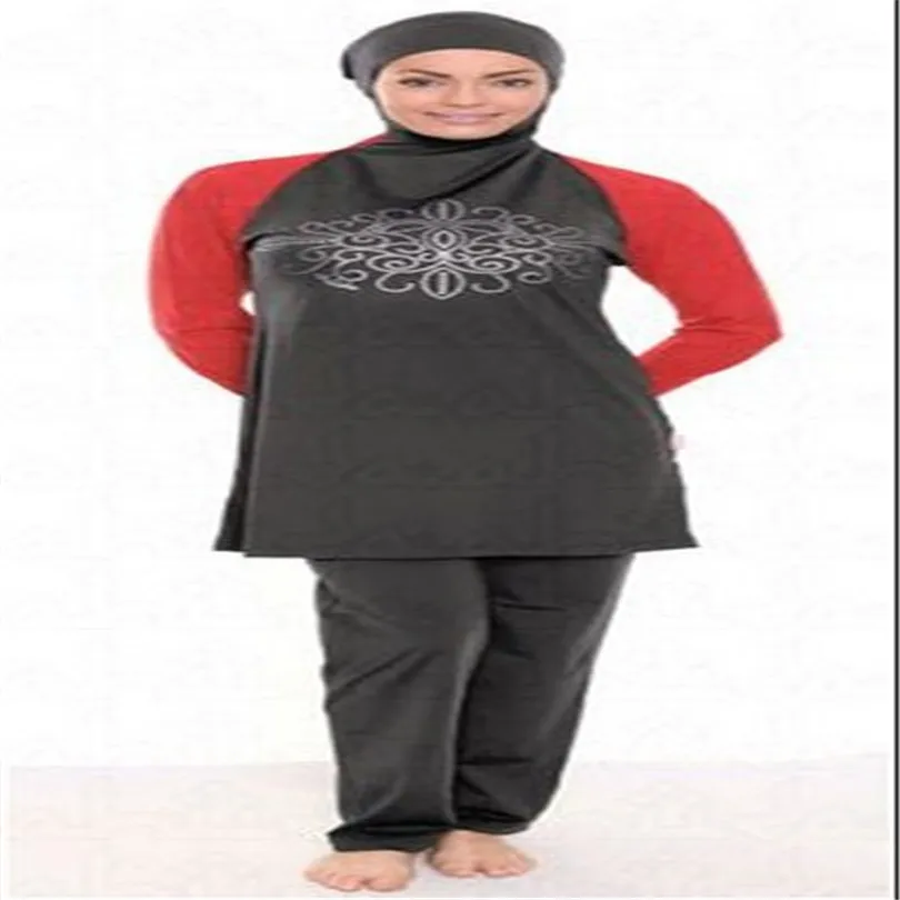 Исламский купальник 5XL-S женская одежда для плавания полный Чехол консервативный