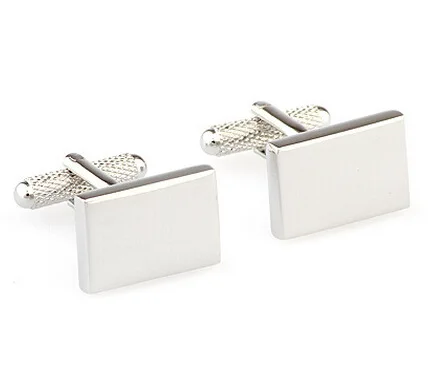 Мужские запонки из нержавеющей стали с гравировкой |