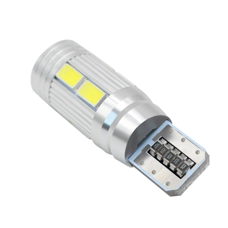 2 шт. автомобильные светодиодсветодиодный лампы T10 Canbus 194 W5W 10 SMD 5630 | Автомобили и