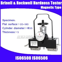 brand genuine tx phbr 100x magnetic type brinell and rockwell hardness tester durometer