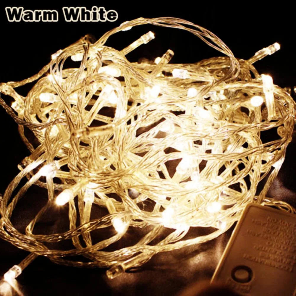 EU plug / US RGB LED Lighting 10M 20M Fairy Led Strip Light Christmas Tree Decor Lamp String For Party Wedding Holiday | Лампы и