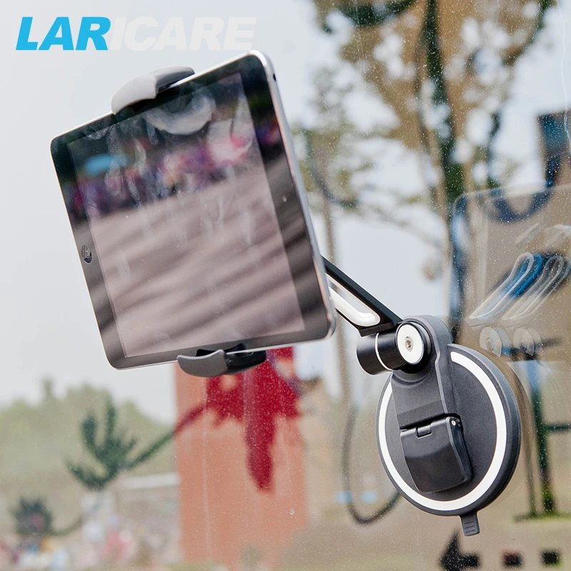 LARICARE aluminum tablet/phone stand holder champ for ipad/phone rotatable adjustable tablet support car LD-204A |