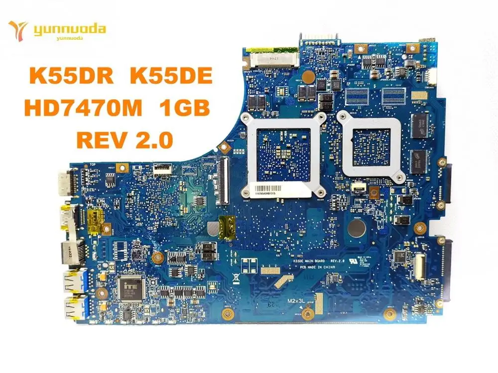 Оригинальная материнская плата для ноутбука ASUS X55DR X55DE K55DR K55DE HD7470M 1 ГБ REV 2 0