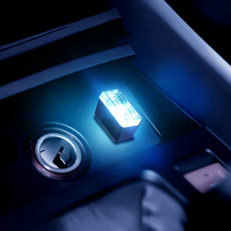 Автомобильный светодиодный декоративный светильник Универсальный USB для Hyundai ix35