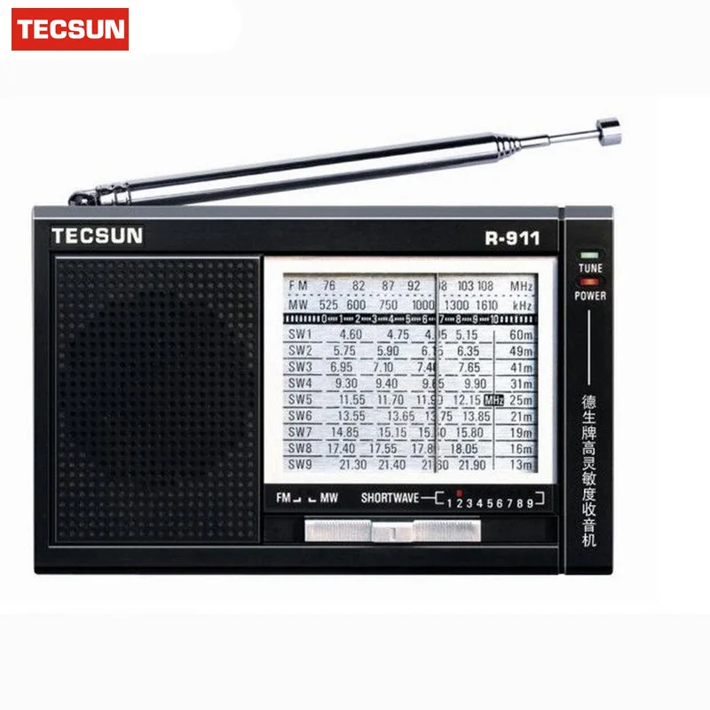 Радиоприемник Tecsun мультидиапазонный радиоприемник с высокой чувствительностью