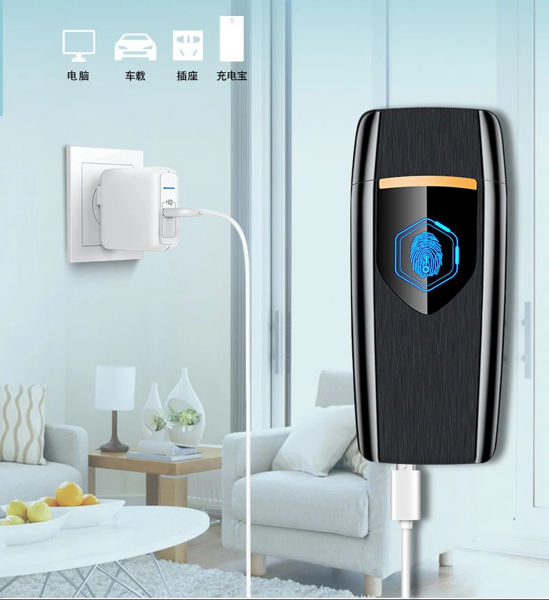 Металлическая тонкая USB Зажигалка с сенсорным переключателем, зажигалка для сигарет, Электронная зажигалка, Лазерная вывеска и имя