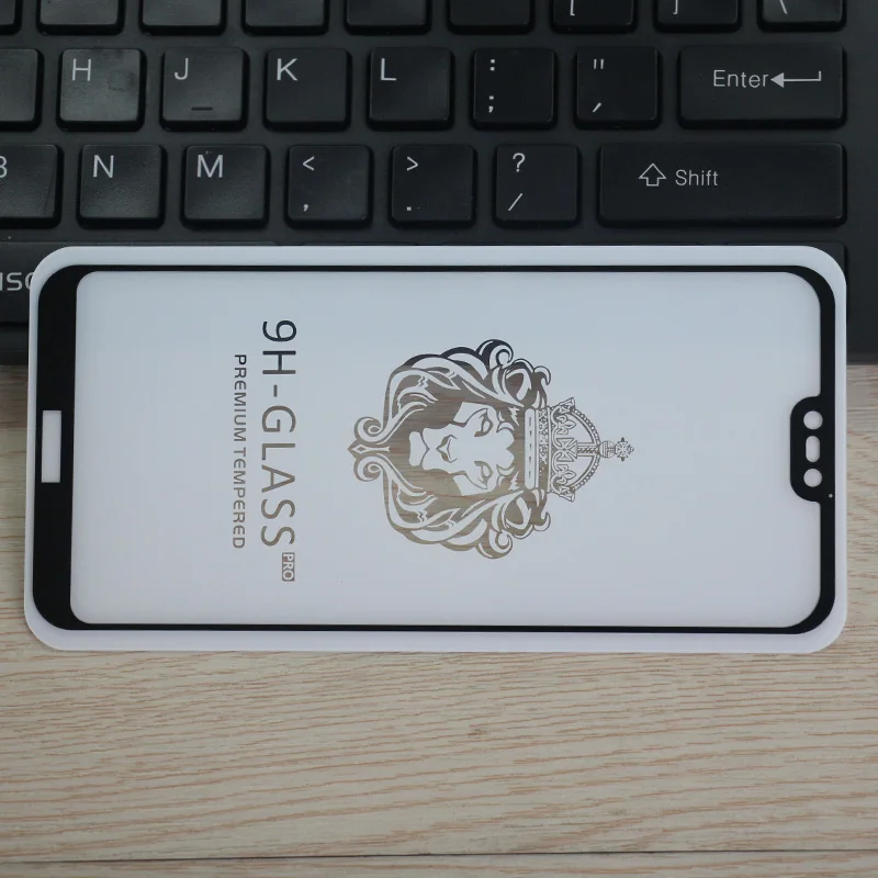 Для Huawei P20 Lite две сильные Закаленное стекло пленка 9H 2.5D полное покрытие протектор