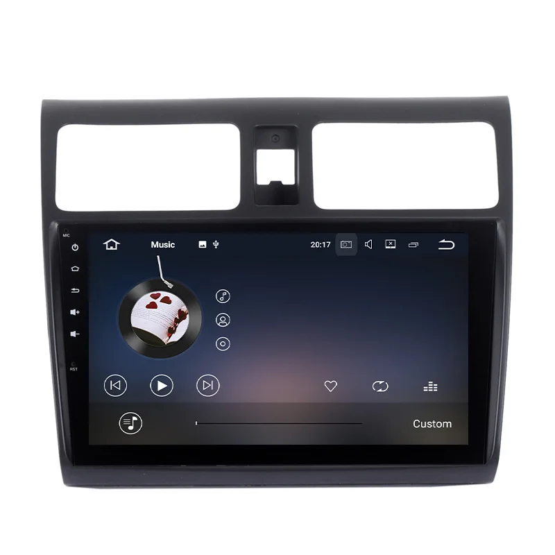 Aoluoya 9 &quotIPS 2 Гб RAM четырехъядерный Android 7 1 Автомобильный DVD плеер для Suzuki Swift 2006-2010
