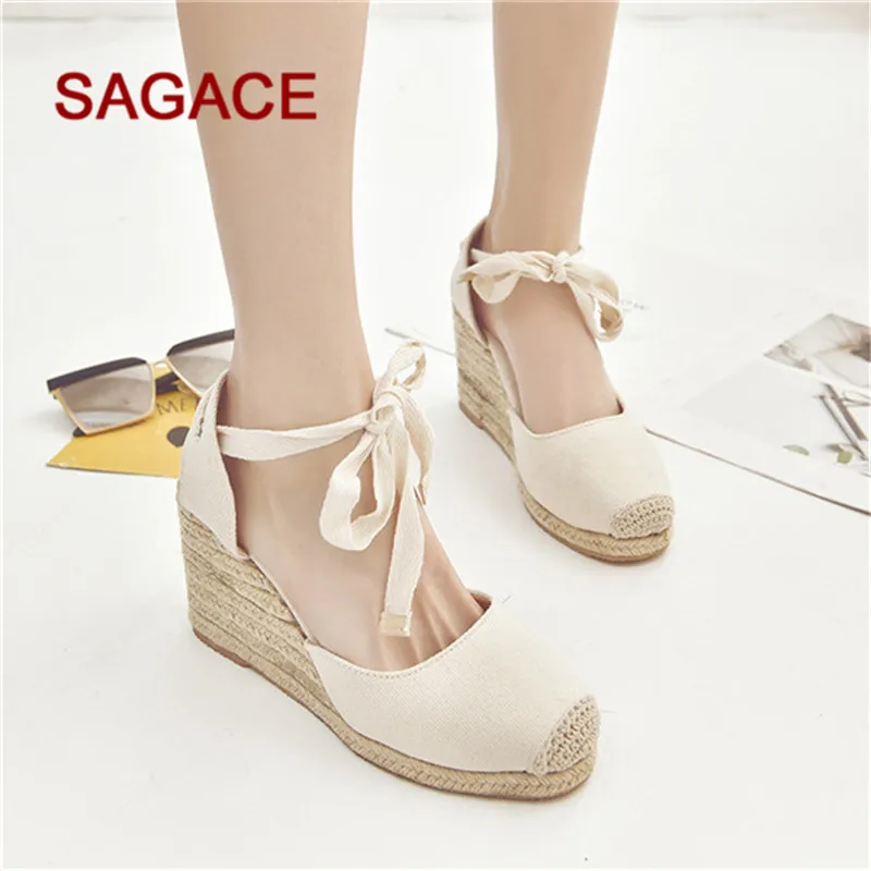 Женские туфли лодочки на платформе SAGACE весенние повседневные высоком каблуке с