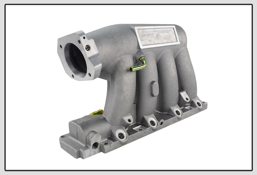 VR-алюминиевый впускной коллектор для 06-11 Honda Civic 04-08 Acura TSX K20Z3 серебристый черный VR-IM52