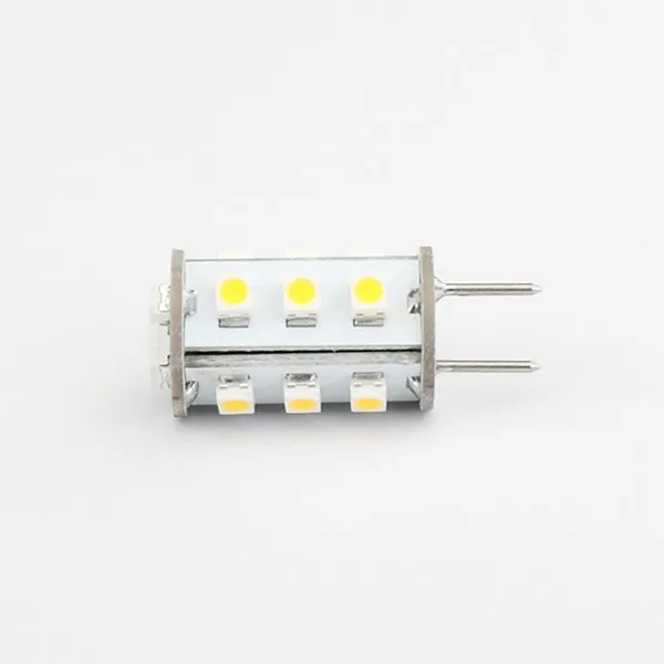 Диммируемая Светодиодная лампа 12 В постоянного тока GY6.35 15 светодиодов 3528SMD 0 9 Вт