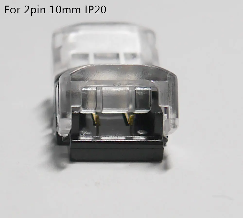 2pin 10mm for IP20 5 шт./лот 2pin 3pin 4pin 5pin 6pin Светодиодные ленты Разъем для 3528 5050 Светодиодные ленты для провода/ленты соединения Применение терминалы - Цвет: 2pin 10mm for IP20