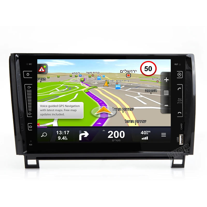 PX6 9 "IPS DSP экран Android 10 4G 2 DIN Автомобильный GPS для TOYOTA Sequoia Tundra без DVD плеера Радио