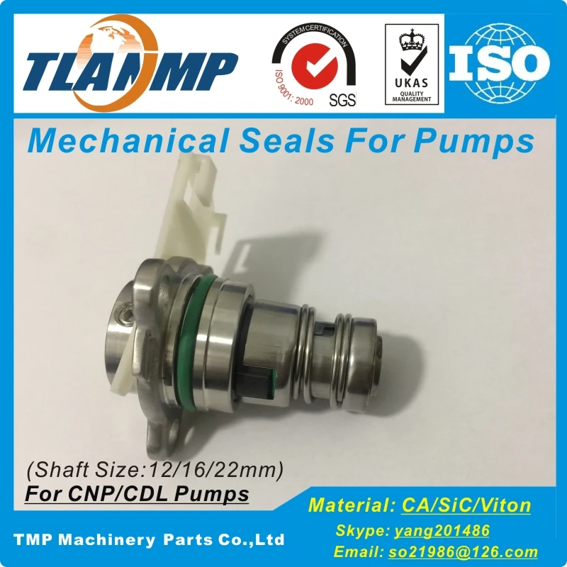 CDLC 12 (3R) TLANMP механические уплотнения для CDL/CDLF1/2/3/4 (размер вала мм) CNP/SPERONI насосы