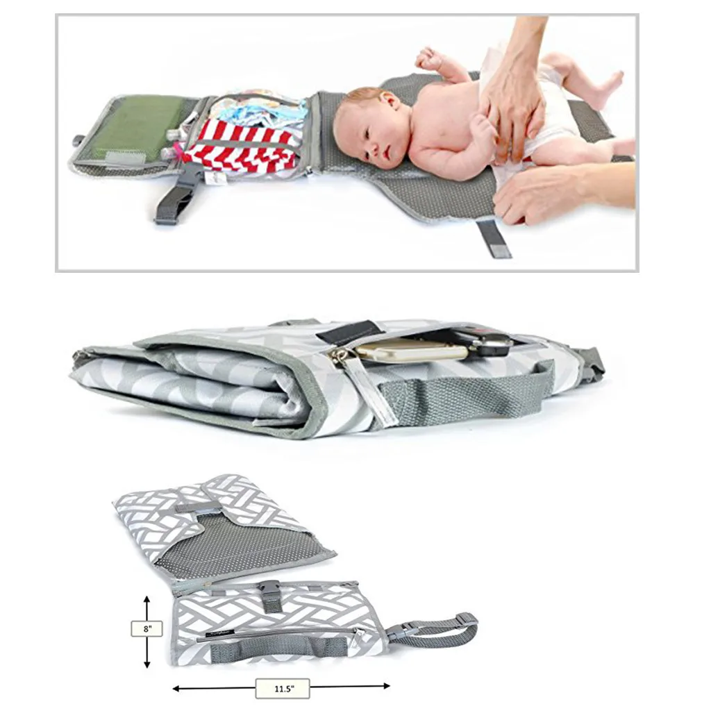 Складные Водонепроницаемые пеленки для новорожденных переносные пеленальные