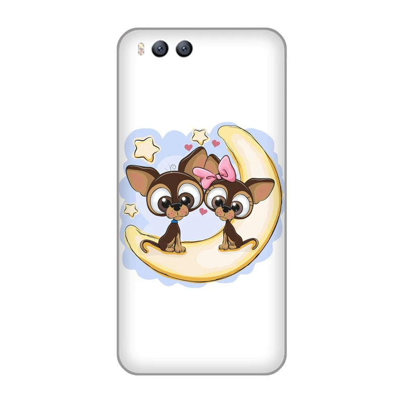 Cute lovely Cartoon brown dog printed Soft TPU Silicone Case Cover for xiaomi 3 note3 4 4c 5s 5 6 redmi 4a 6a note note2 5a |