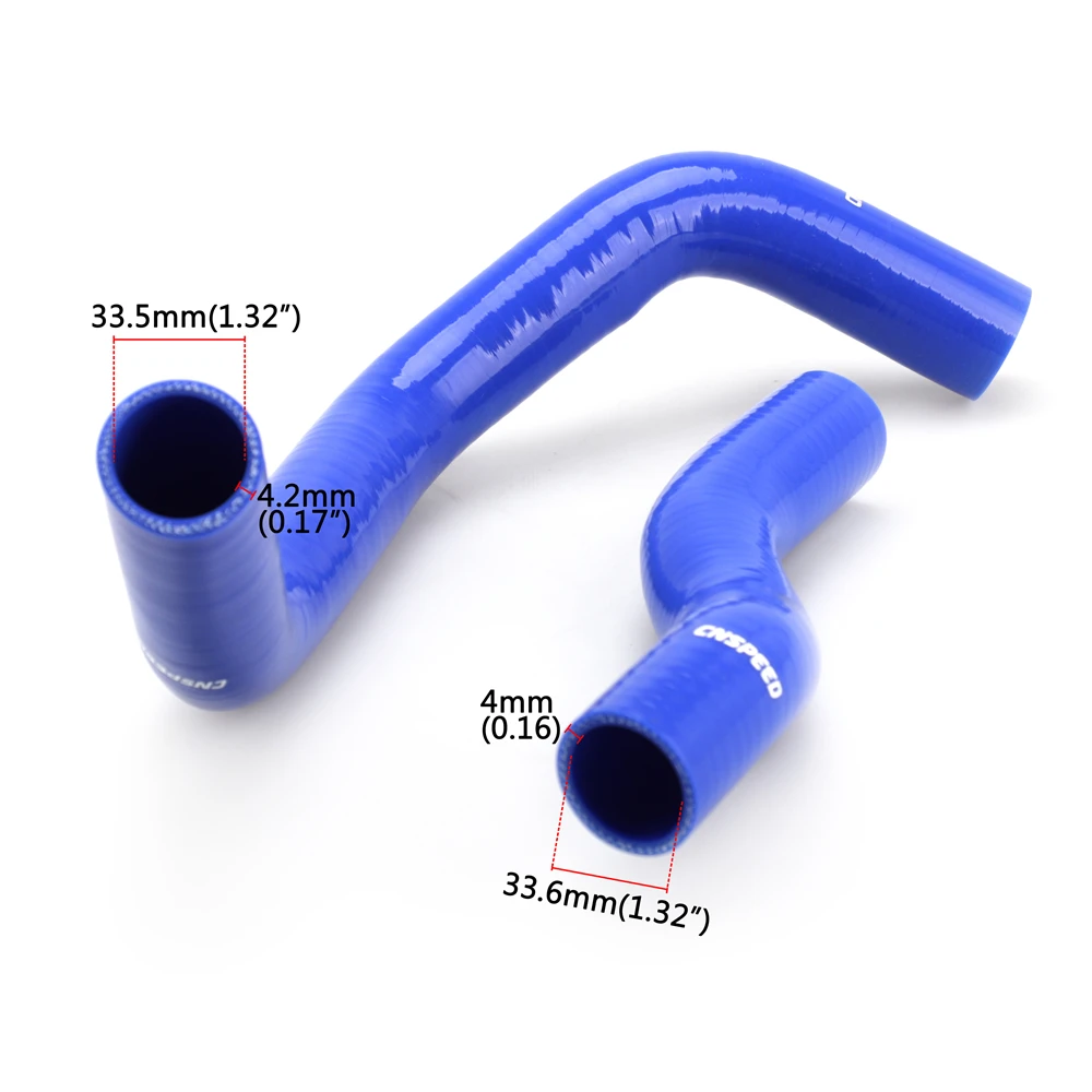 CNSPEED синий турбо силиконовый набор шлангов для интеркулера SILVIA/200SX RPS13/S14/S15 более