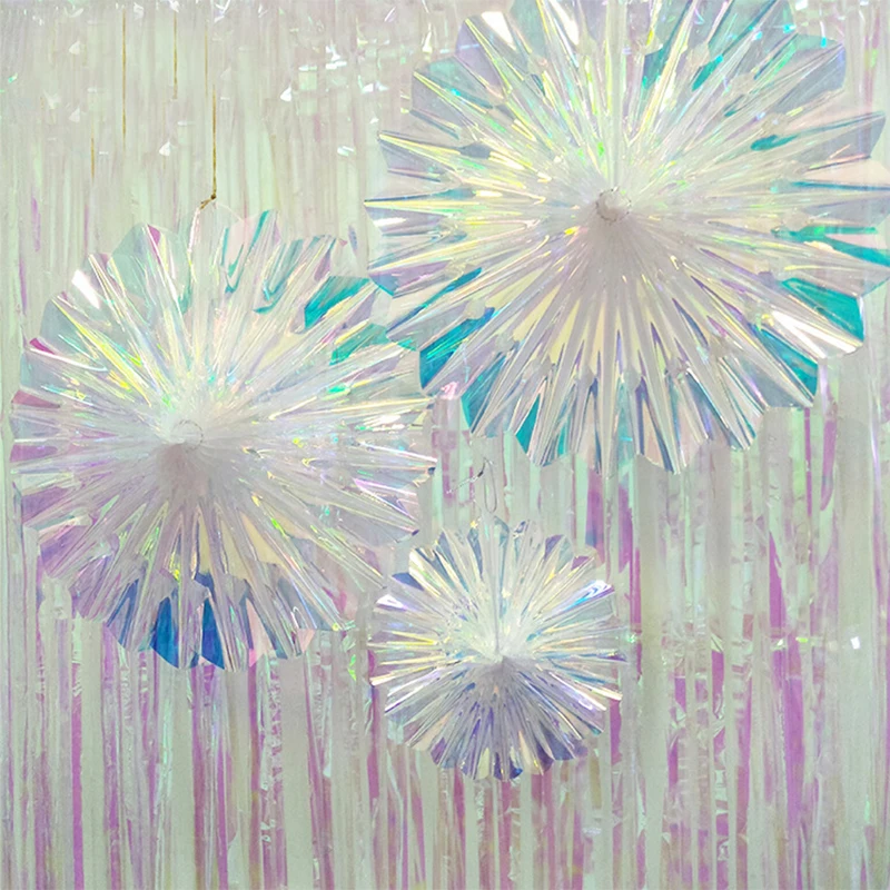 Радужная радужная пленка в виде единорога светящийся сотовый шар сделай сам