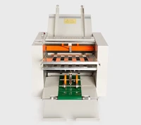new automatic paper folding machine paper folder machine with 2 folding trays 210x420mm