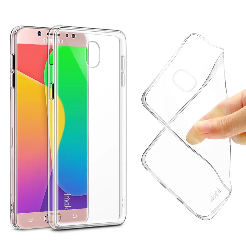 IMAK Stealth Прозрачный ТПУ чехол + Защитная пленка для экрана Samsung Galaxy J7 (2017) Версия ЕС |