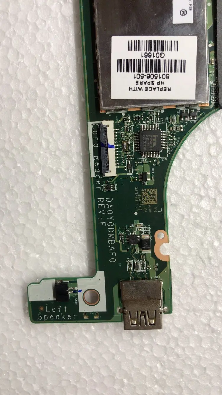 DA0Y0DMBAF0 для hp X360 G1 13-4003DX ноутбук материнская плата 801505-501 801505-001 аккумулятор большой емкости Процессор i7 5500U 8G Оперативная память тесты работы