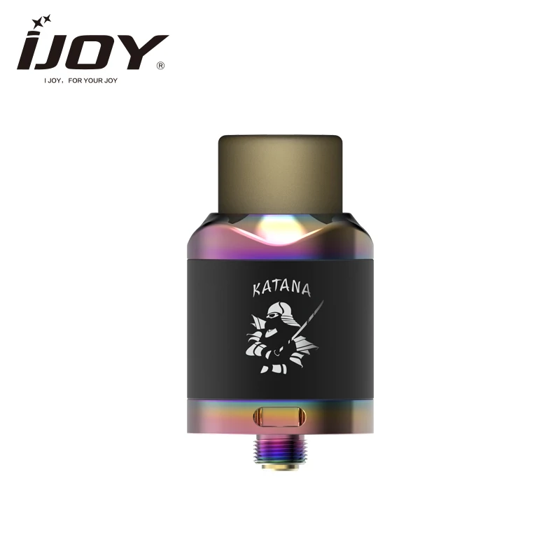 Электронная сигарета IJOY KATANA RDA 24 мм Диаметр 810 PEI капельный наконечник с Squonk полюс