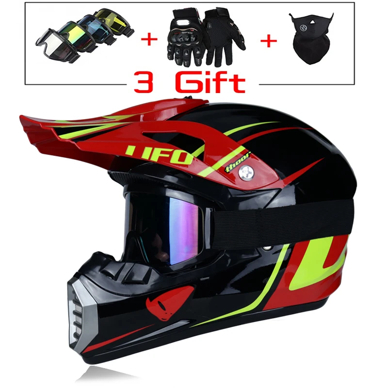 Взрослый мотоциклетный шлем для мотокросса внедорожный ATV Dirt bike горные MTB DH
