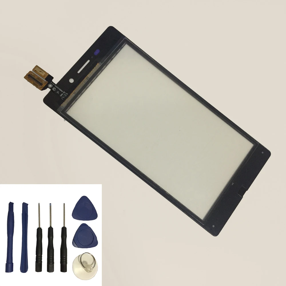 Для Sony для Xperia M2 Aqua D2403 D2406 4G/LTE Передний сенсорный экран стекло дигитайзер