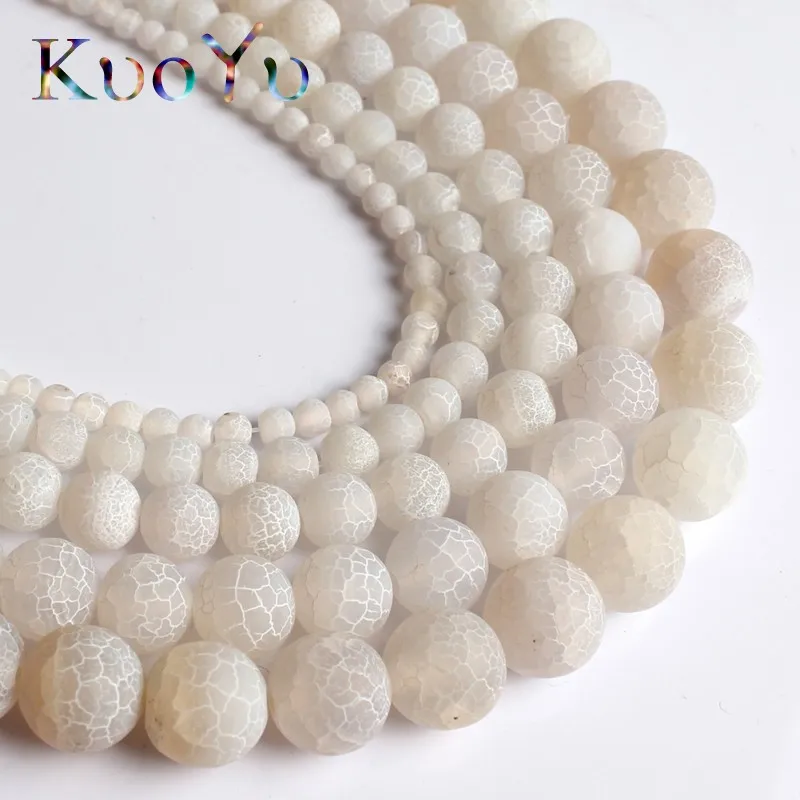 Натуральный камень белый матовый паук паутина Агаты Круглый свободный