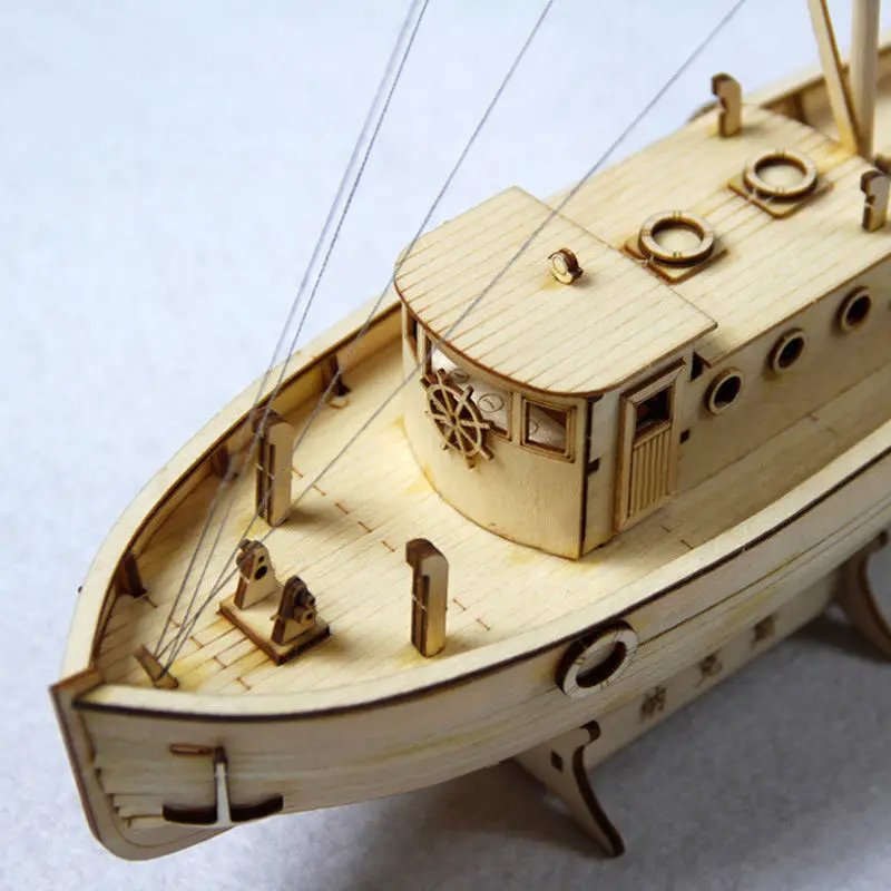 Модель сборки корабля Diy наборы деревянная парусная лодка 1:50 Масштаб украшение