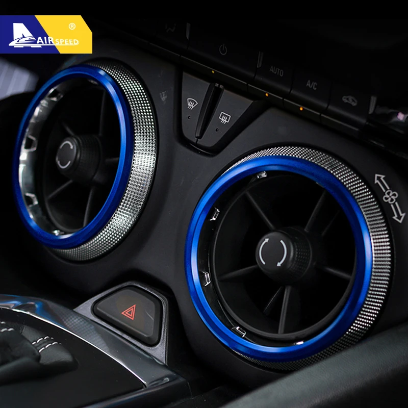 Airspeed 4 шт. аксессуары для Chevrolet Camaro 2017 + крышка автомобильного кондиционера