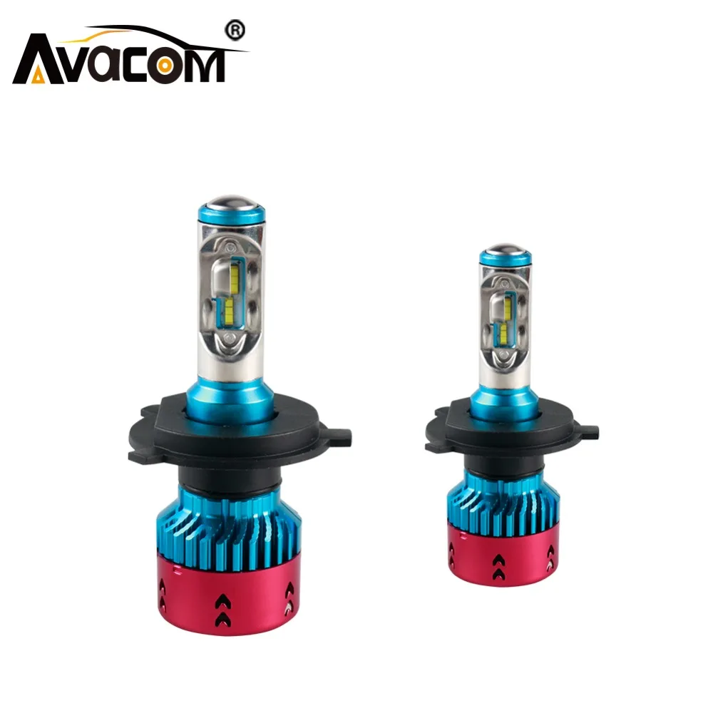 H7 H1 H4 LED 16000lm автомобильная лампа 12 В H11/H8 H15 9005/HB3 9006/HB4 HIR2 ZES чип 6500 К 72 Вт
