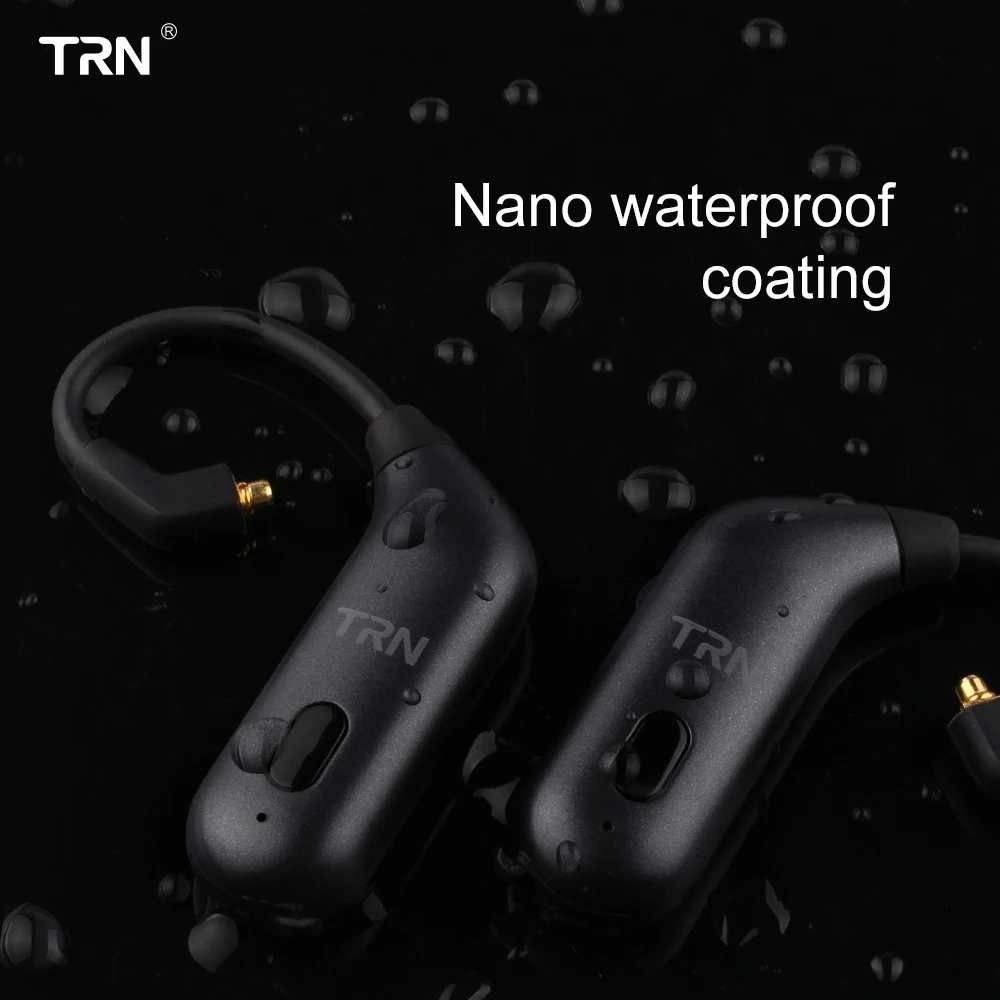 TRN BT20S 5 0 Bluetooth Apt x ушной крючок MMCX/2Pin наушники адаптер для VX V90 BA5 V30 ZS10 AS10 T2 S2 BQ3 T3