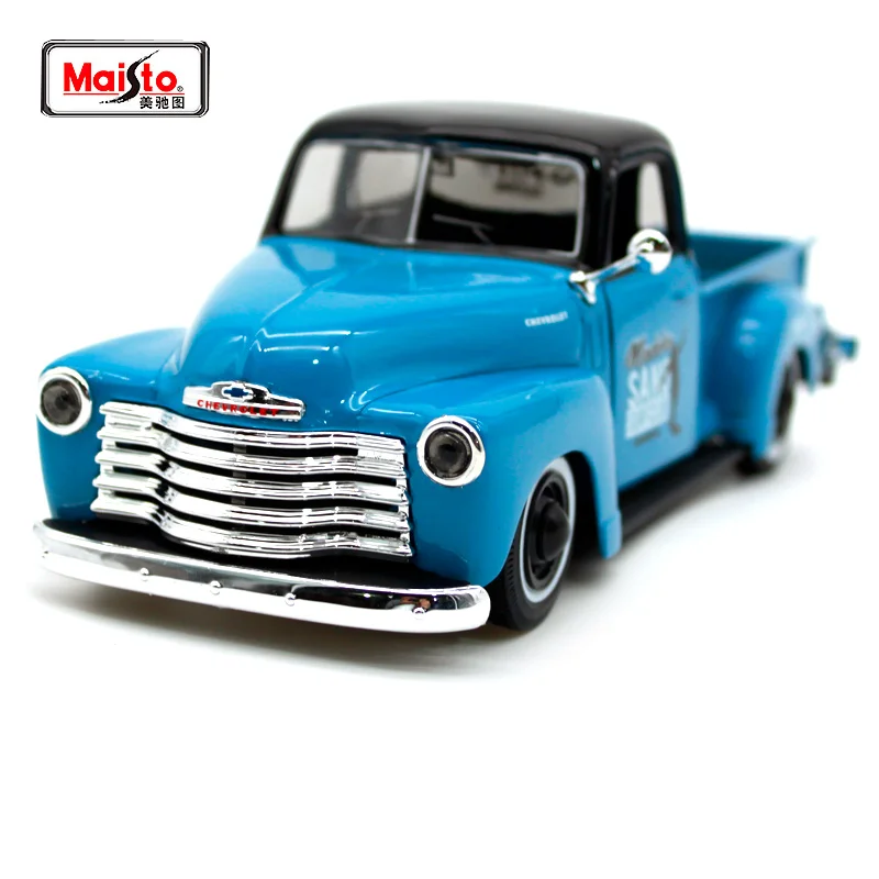 Maisto 1:25 1950 Chevrolet 3100 пикап Переделанный автомобиль винтажные автомобили литые