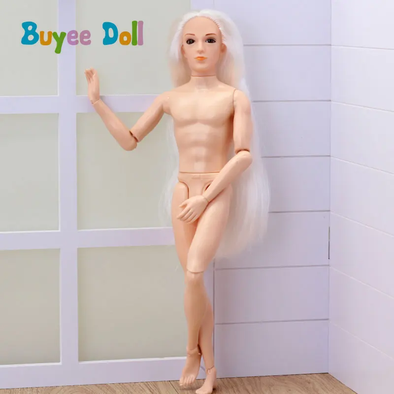 Кукла без одежды подвижная 14 суставов с 3D реальными глазами и головой кукла