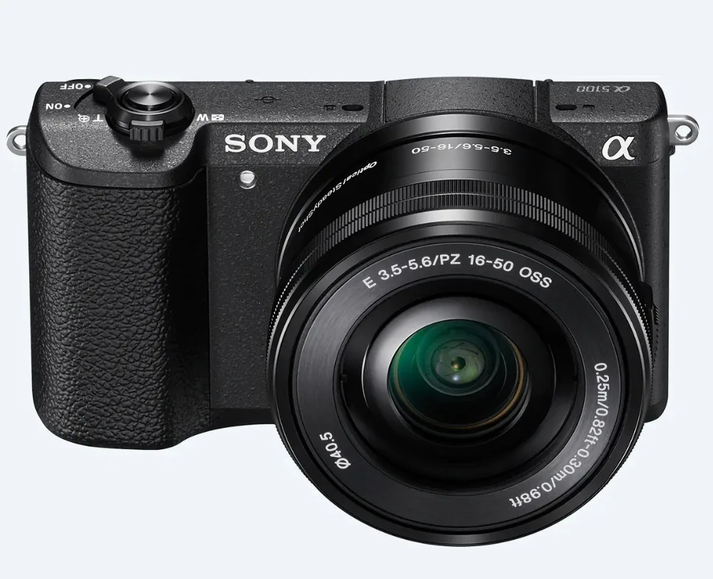 Цифровая беззеркальная камера Sony Alpha a5100 объектив OSS 16 50 мм 24 3 МП|cable binder|cable pitcable