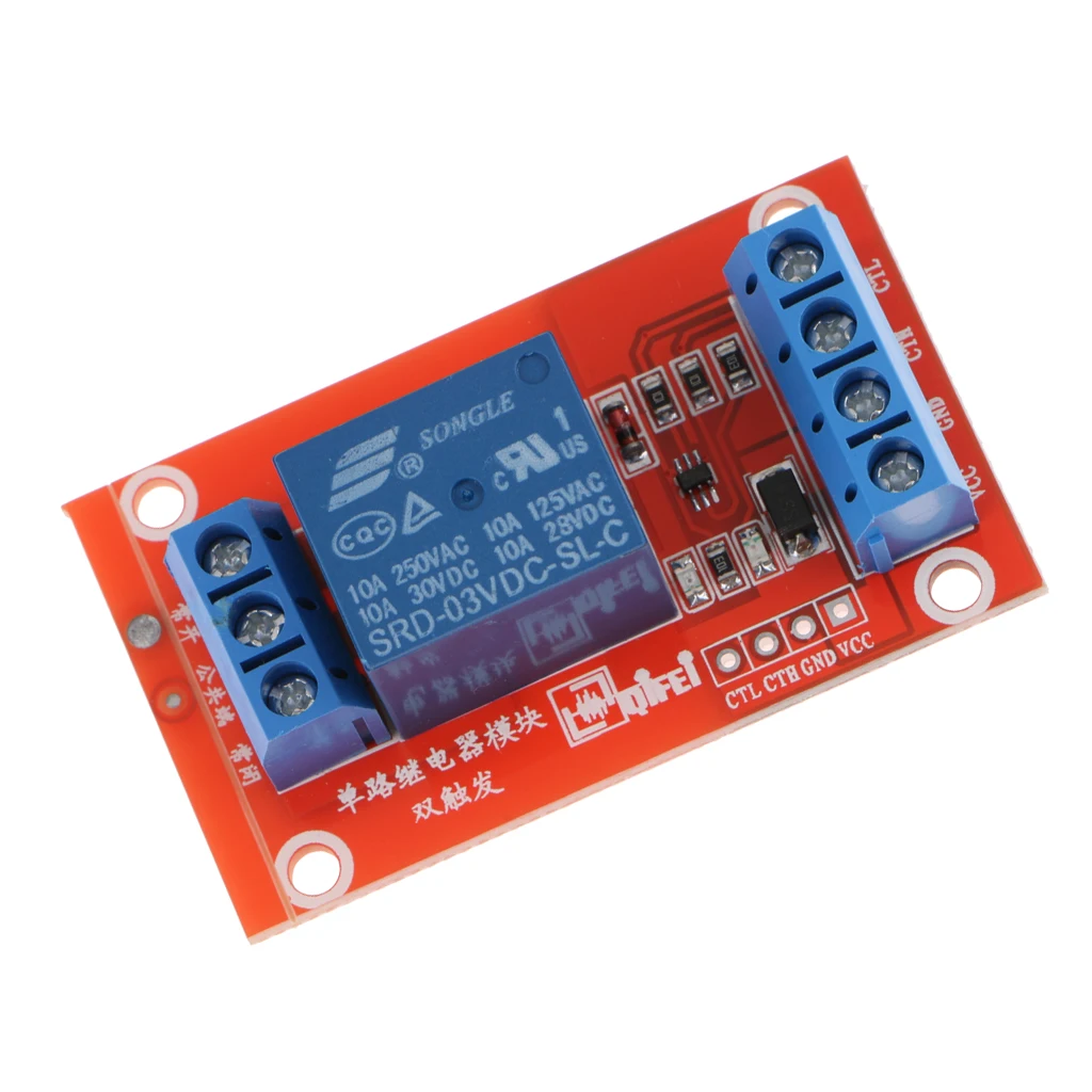 10 Piece 3V 1 Channel Relay Board Module Optocoupler LED for PIC ARM AVR | Обустройство дома