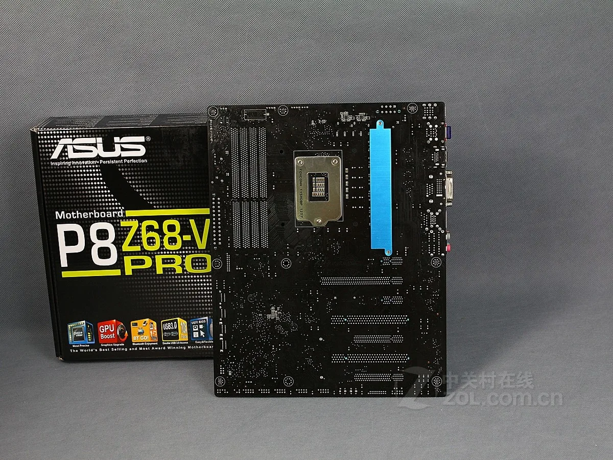 Asus P8Z68-V PRO настольная материнская плата Z68 розетка LGA 1155 i3 i5 i7 DDR3 32G ATX UEFI BIOS оригинальная подержанная материнская плата на продажу