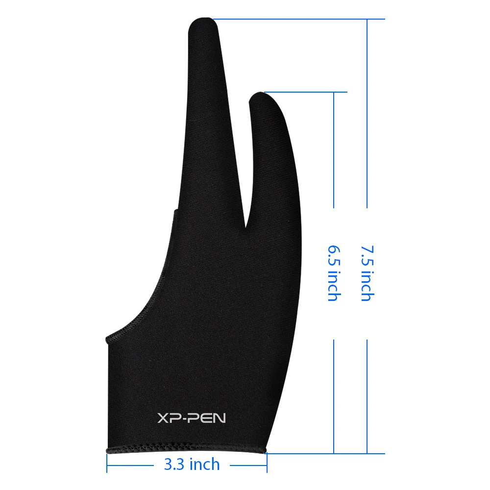 Перчатки XP-Pe перчатки анти-обрастания для рисования планшета/дисплей