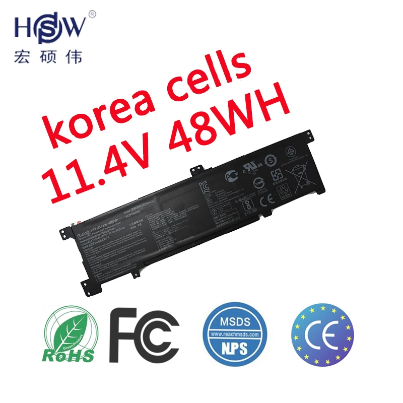 HSW ноутбука Батарея для Asus K401LB K401LB5010 K401LB5200 батареи K401LB5500 B31N1424 Батарея|battery for asus|asus