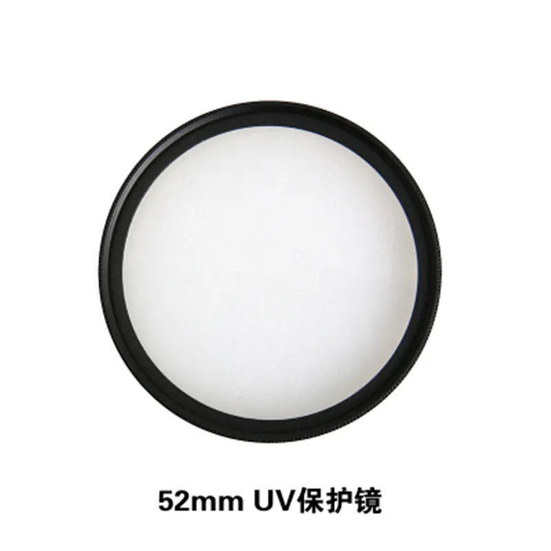 52mm UV Filter 52 мм UV CPL ND2 ND8 Star 8 желтый FLD фиолетовый красный фильтр объектива Крышка переходное кольцо для Gopro Hero 5 Go Pro GoPro5 аксессуары для камеры - Цвет: 52mm UV Filter
