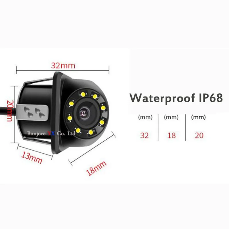 Koorinwoo HD CCD Авто парктроники парковочные датчики 8 зондов видео система монитор