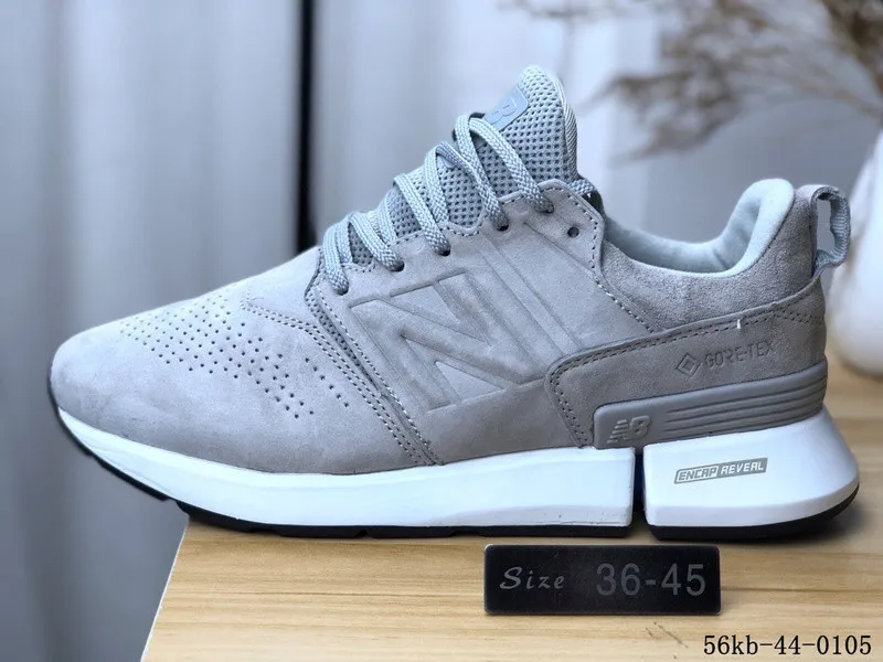 NEW BALANCE Msrc1he оригинальные мужские и женские кроссовки ретро кроссовки из натуральной кожи 4 цвета Eur36-45 - Цвет: Gray